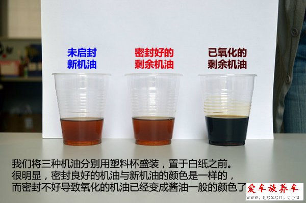 氧化之后便失效 已啟封機(jī)油該如何保存？